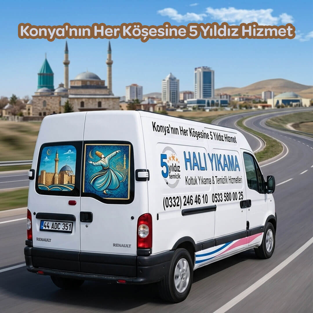 5 Yıldız Temizlik Konya Servis Bölgeleri